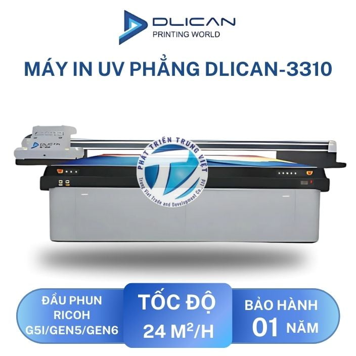 Máy In UV phẳng DLI-3310